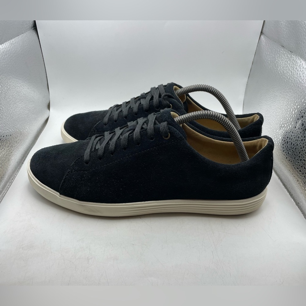 Cole Haan Grand OS Crosscourt II women’s Black Suede Sneakers size 10.5 B